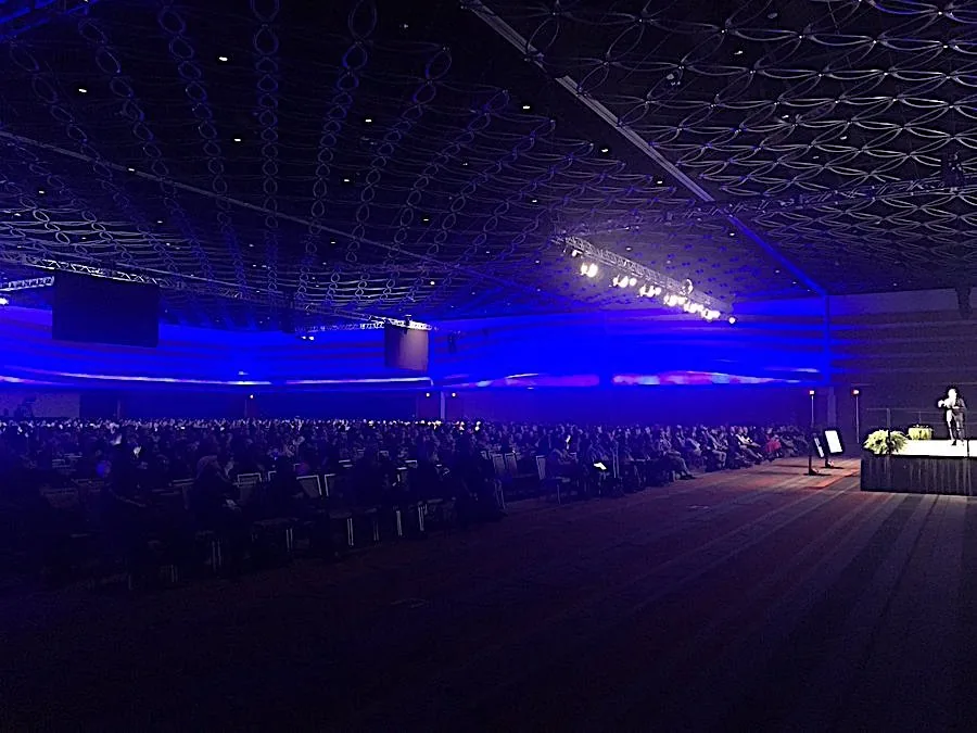 Audience at a keynote presentation in San Antonio